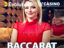 Mesa de Bacará ao Vivo com dealer futurista